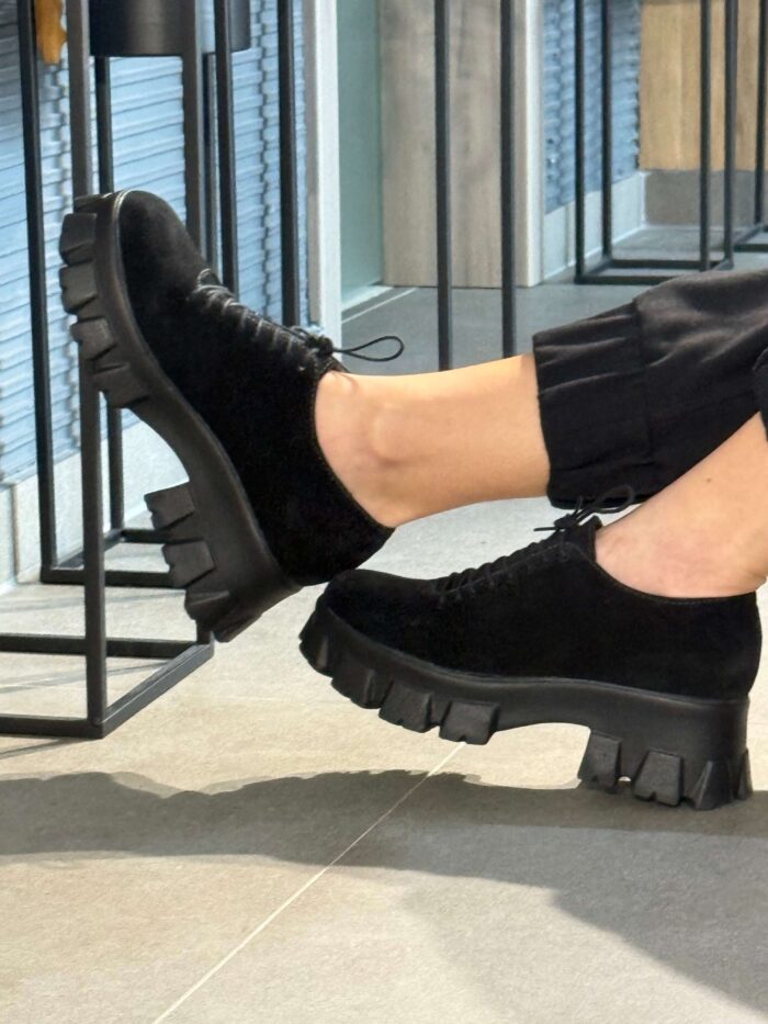 Pantofi piele naturala  Blakky - imagine 4