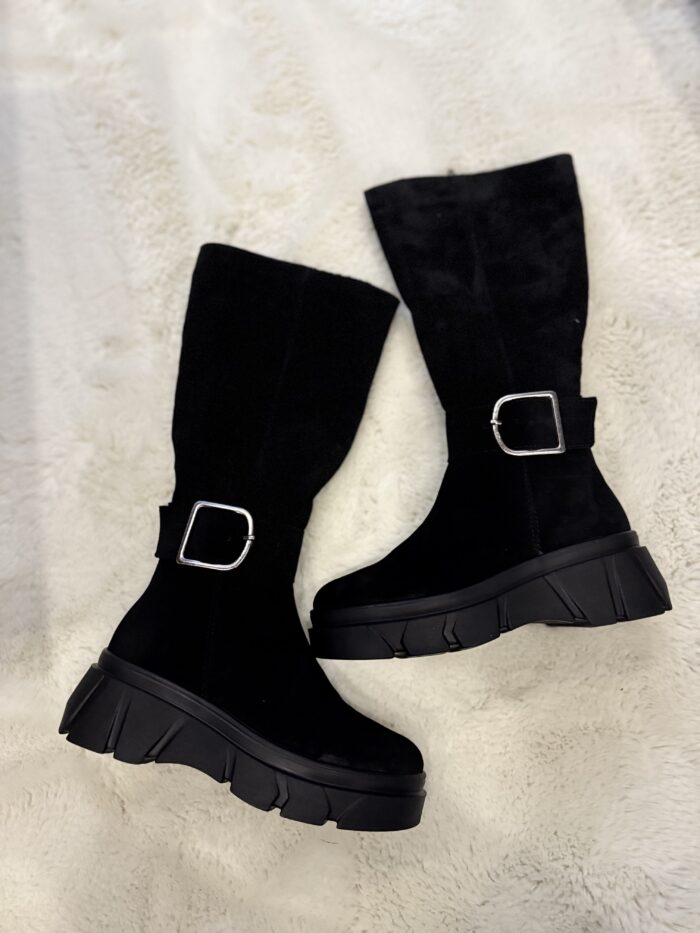 Cizme piele naturala Ganna Cool - imagine 2