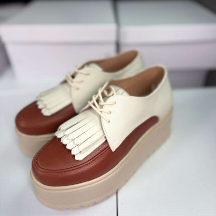 Pantofi piele naturala  Franjy