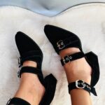 Pantofi piele naturala  Choky black