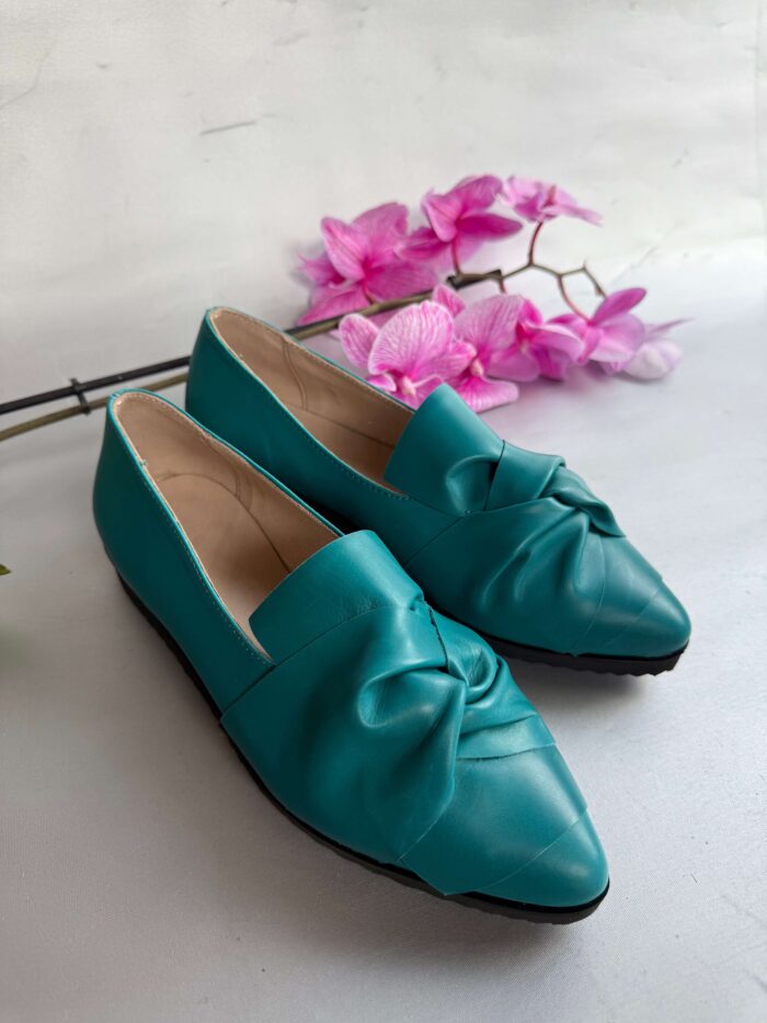 Espadrile piele naturala  Turkizy - imagine 4