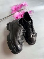 Pantofi piele naturala Simpli black