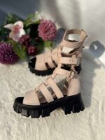 Sandale piele naturala  Sandi nude