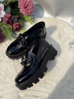 Espadrile piele naturala Black sky - imagine 2