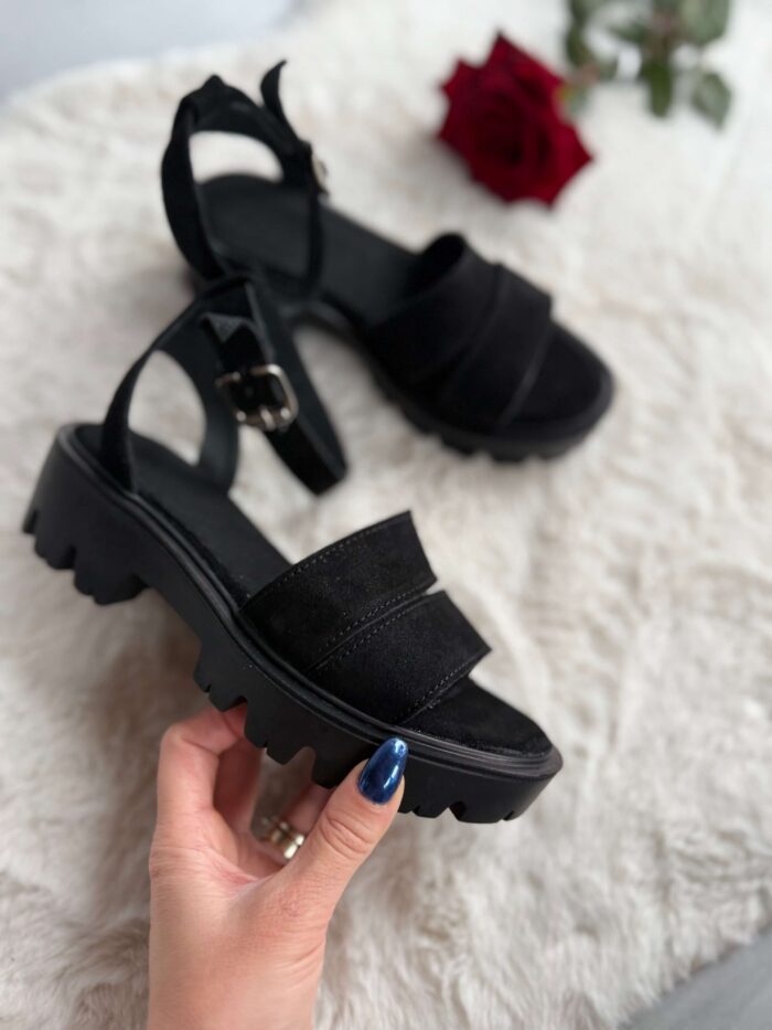 Sandale piele naturala Velury - imagine 2