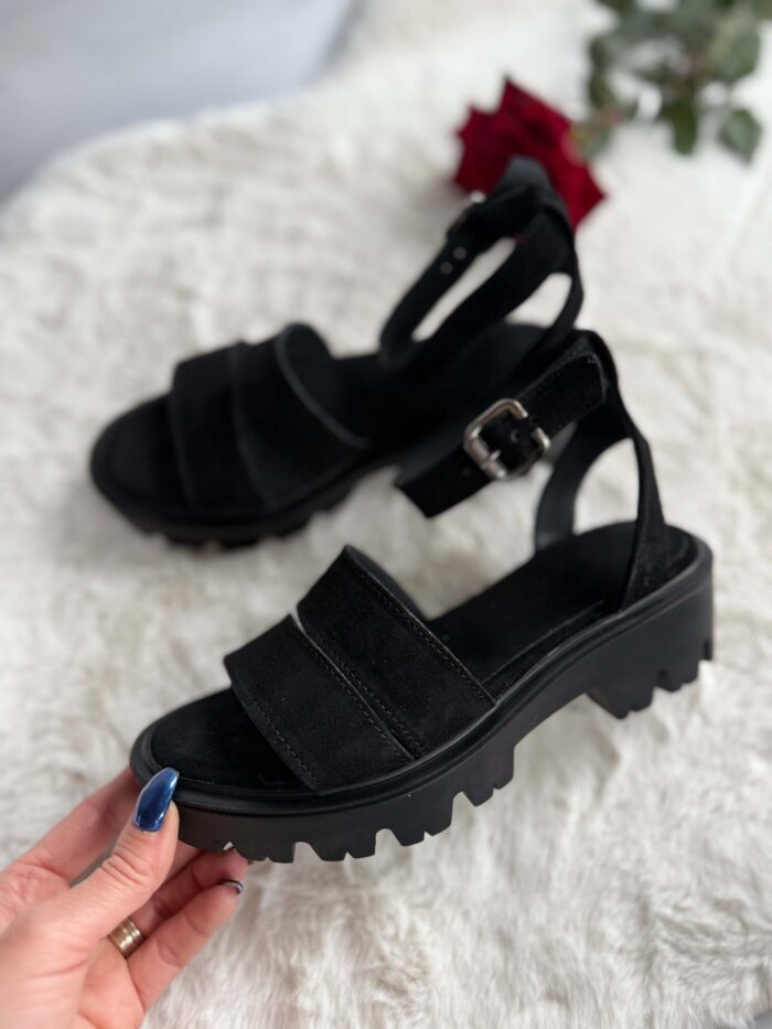 Sandale piele naturala Velury - imagine 4