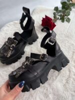 Sandale piele naturala Greaty neted - imagine 4