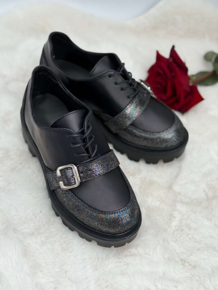 Pantofi piele naturala Comody - imagine 4