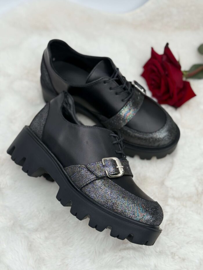 Pantofi piele naturala Comody - imagine 3