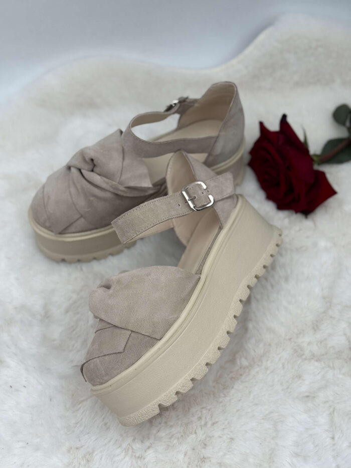 Sandale piele naturala Comy - imagine 3