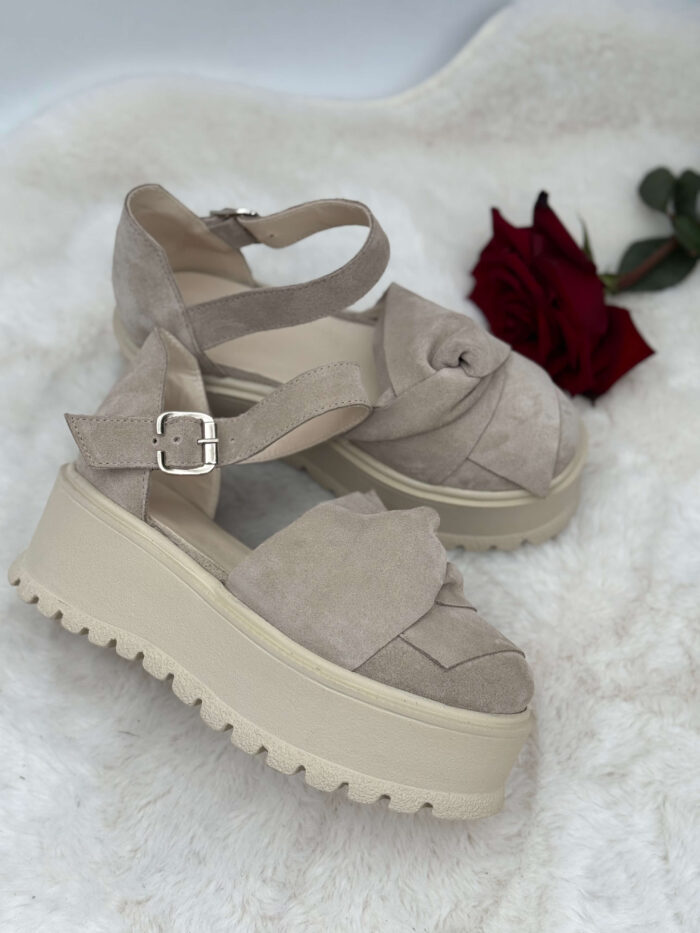 Sandale piele naturala Comy - imagine 4