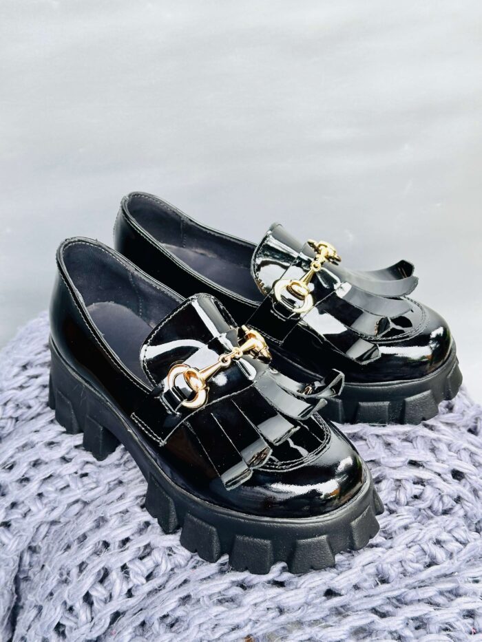 Espadrile piele naturala Lucky - imagine 5