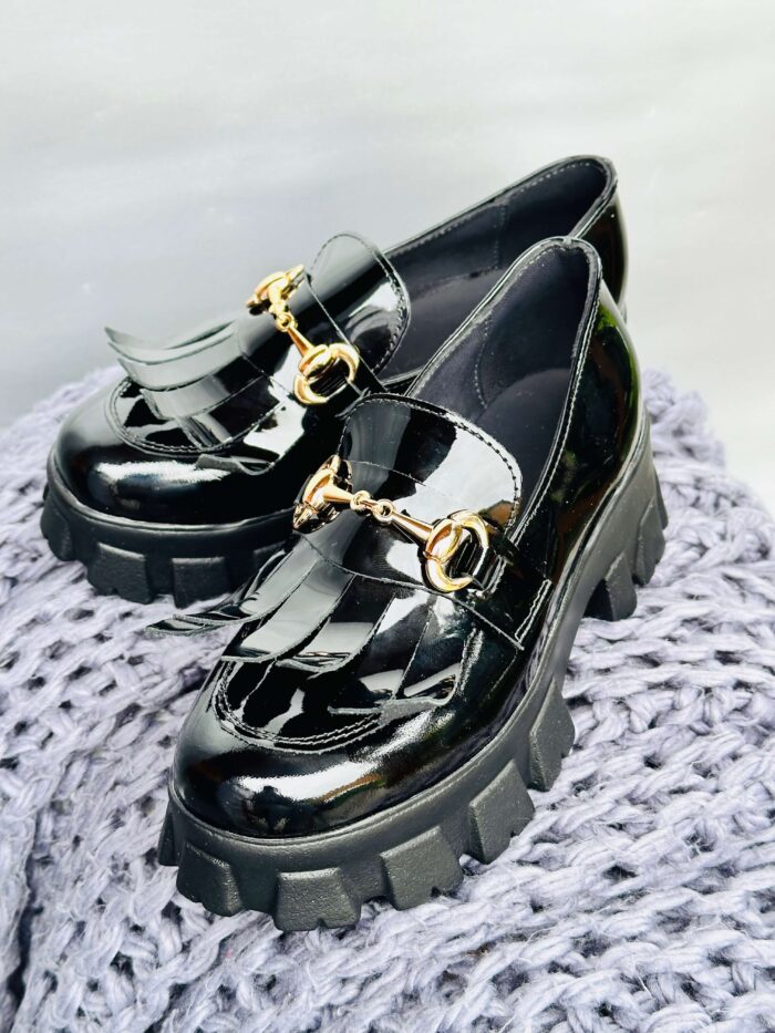 Espadrile piele naturala Lucky - imagine 4