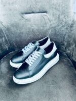 Pantofi piele naturala Confy Black - imagine 5