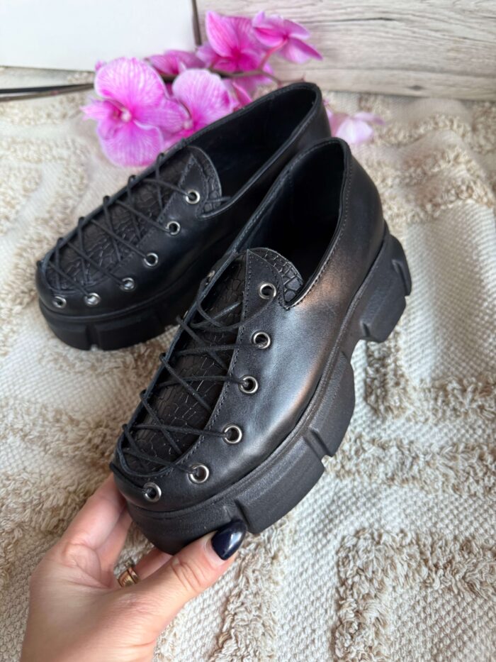 Pantofi piele naturala  Furcy - imagine 2