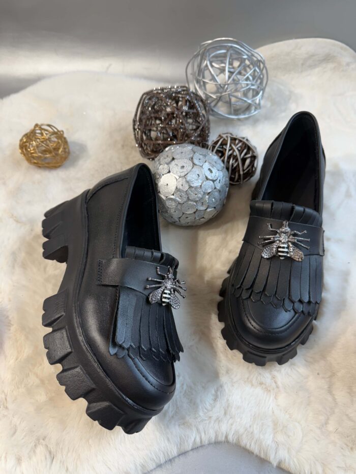 Espadrile piele naturala  Zumy - imagine 2