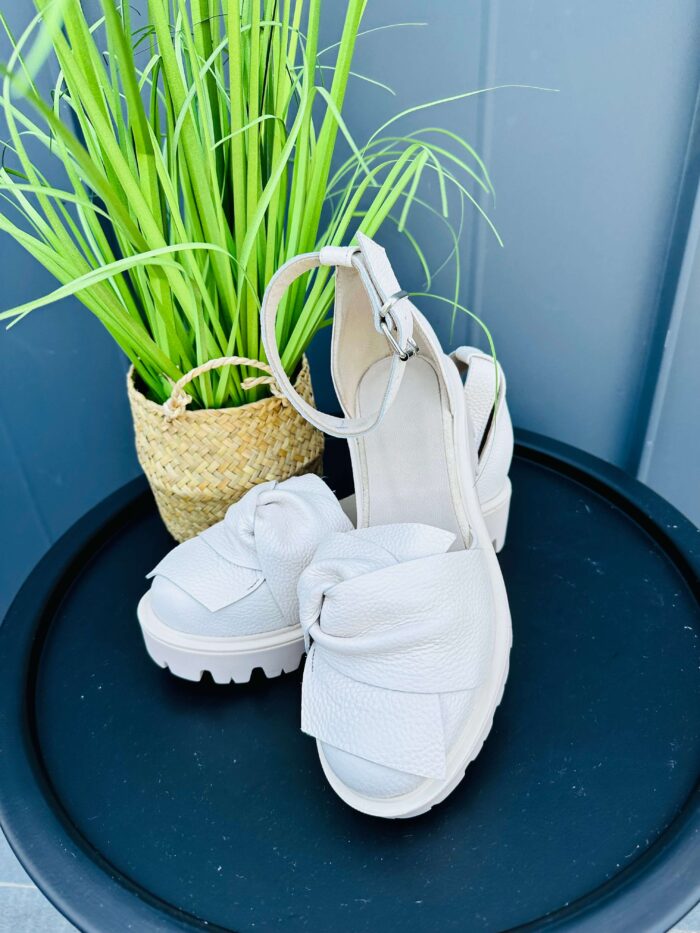 Sandale piele naturala Fundy talpa joasa - imagine 3