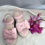 Sandale piele naturala Fundy roz