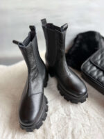 Ghete piele naturala Mary - imagine 5