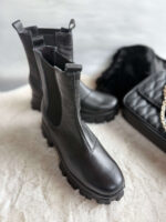 Ghete piele naturala Mary - imagine 2