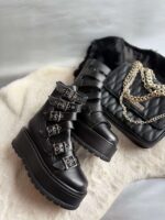 Ghete piele naturala Marya