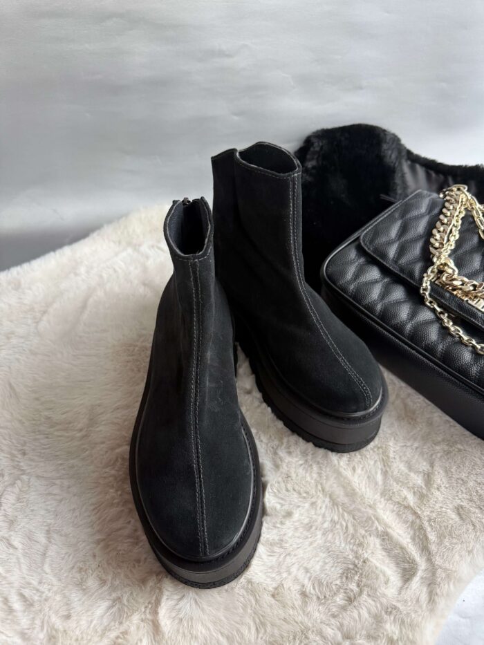 Ghete piele naturala Nancy - imagine 4