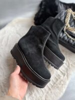 Ghete piele naturala Nancy - imagine 2