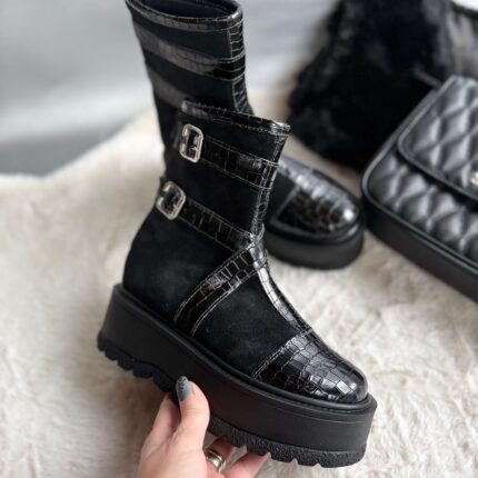 Ghete piele naturala Ruth