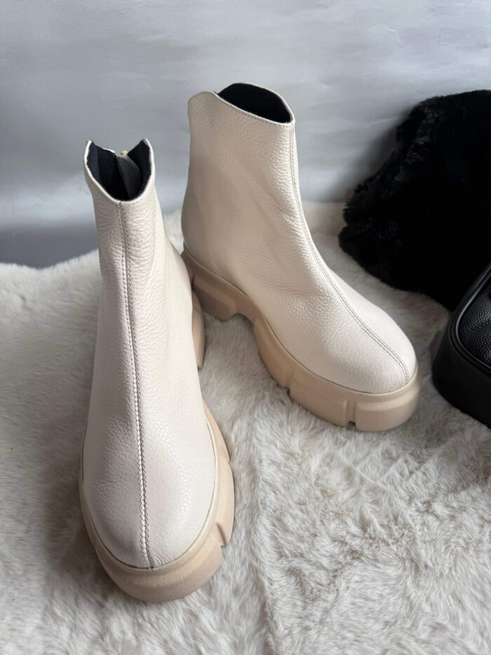 Ghete piele naturala Donna - imagine 4