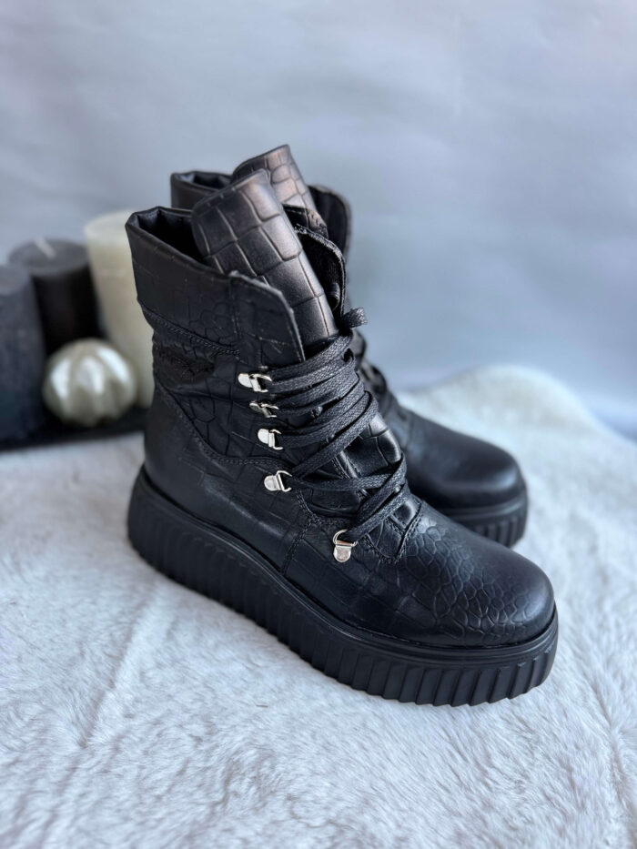 Ghete piele naturala Susan - imagine 3