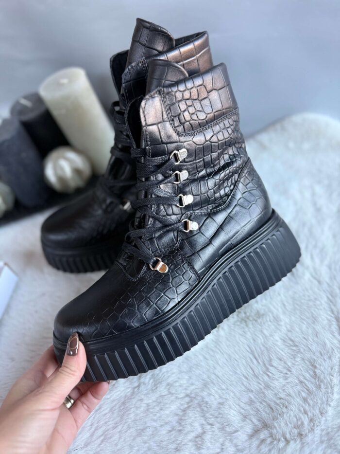 Ghete piele naturala Susan - imagine 4