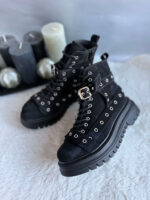 Ghete piele naturala Lara - imagine 5