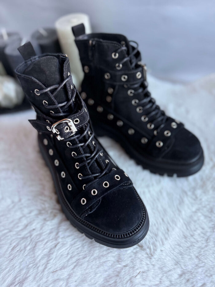 Ghete piele naturala Lara - imagine 6