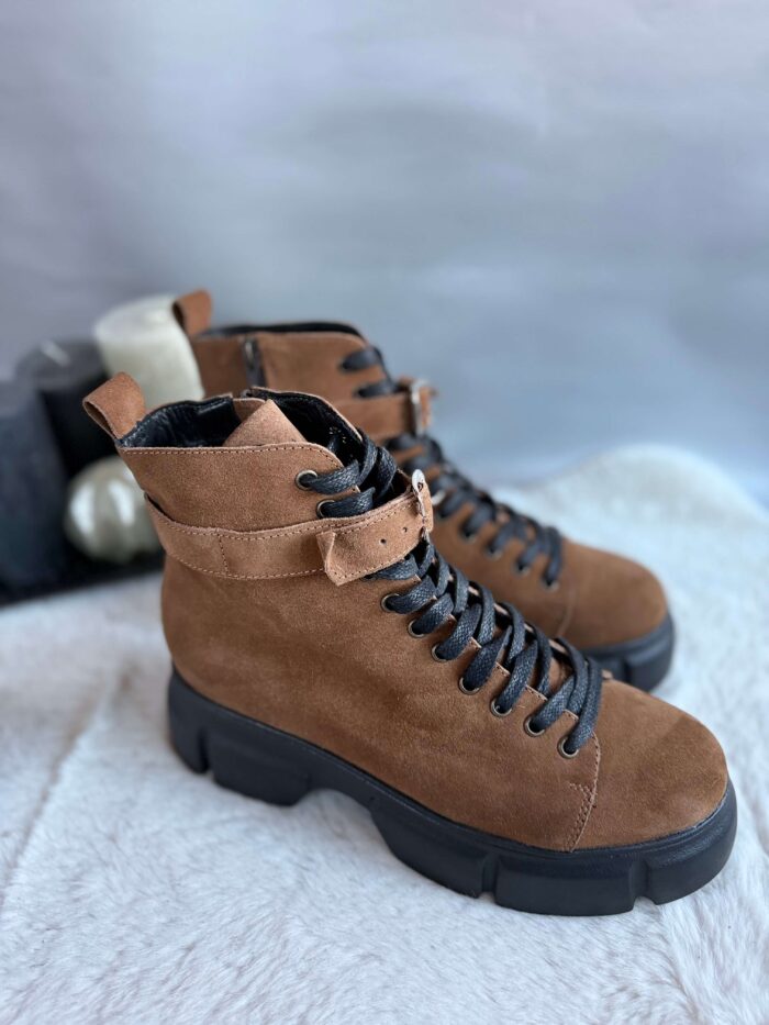 Ghete piele naturala Dana - imagine 4