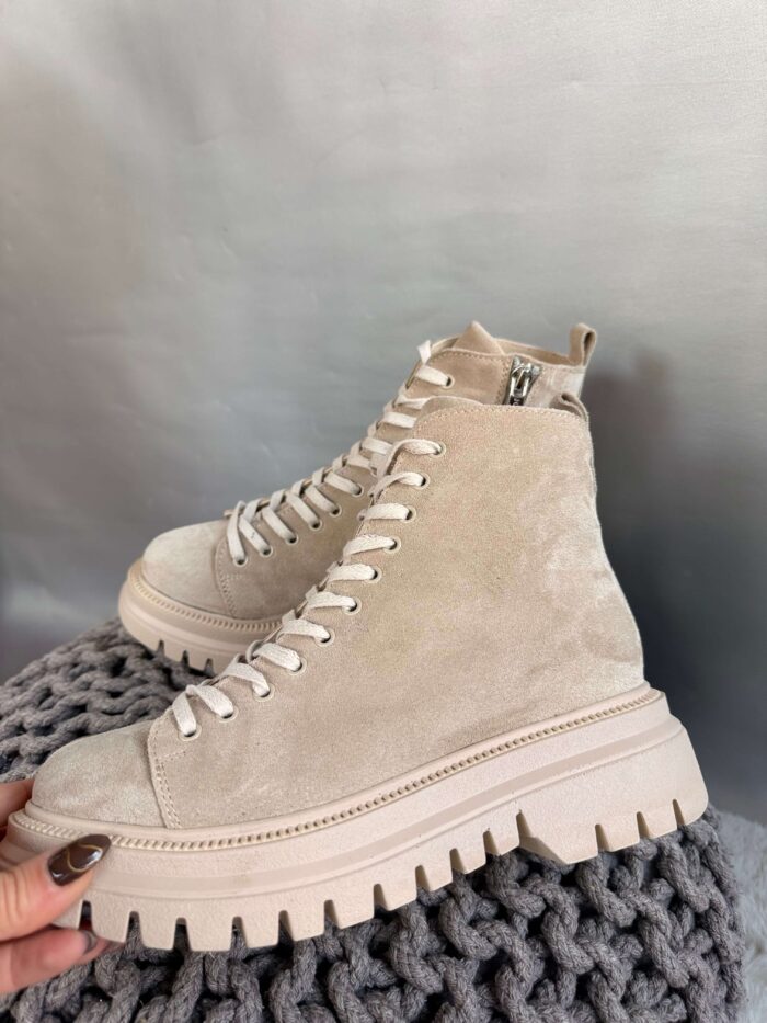 Ghete piele naturala Heila - imagine 2