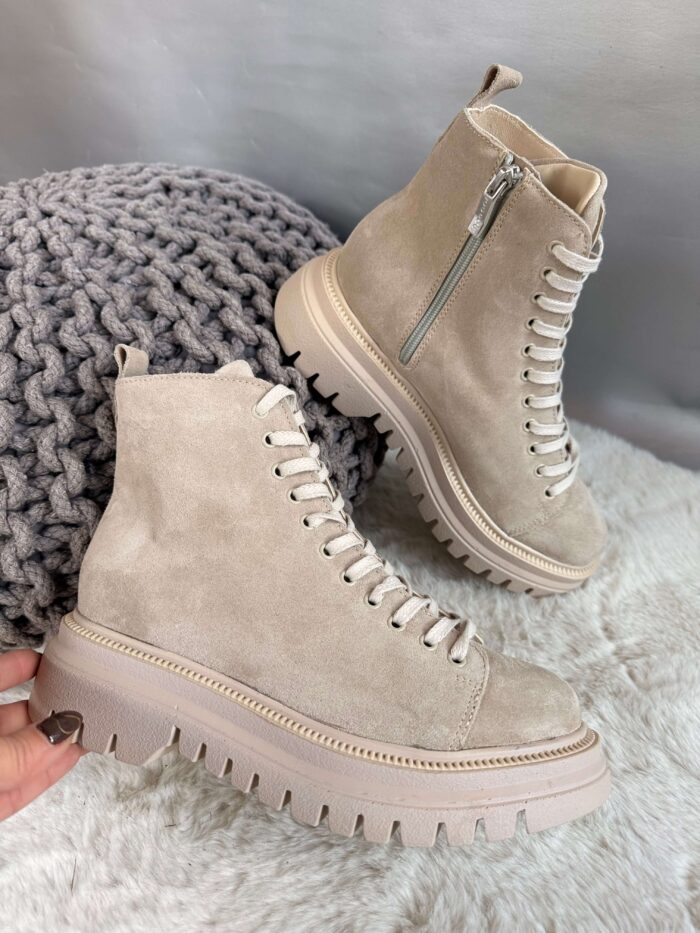 Ghete piele naturala Heila - imagine 3