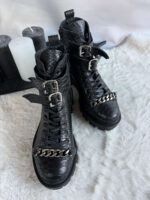 Ghete piele naturala Aryam - imagine 3