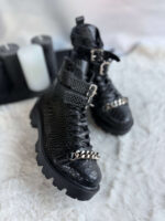 Ghete piele naturala Aryam - imagine 2