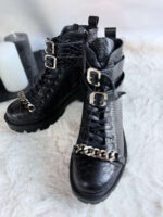 Ghete piele naturala Aryam - imagine 4