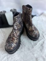 Ghete piele naturala Siba - imagine 3