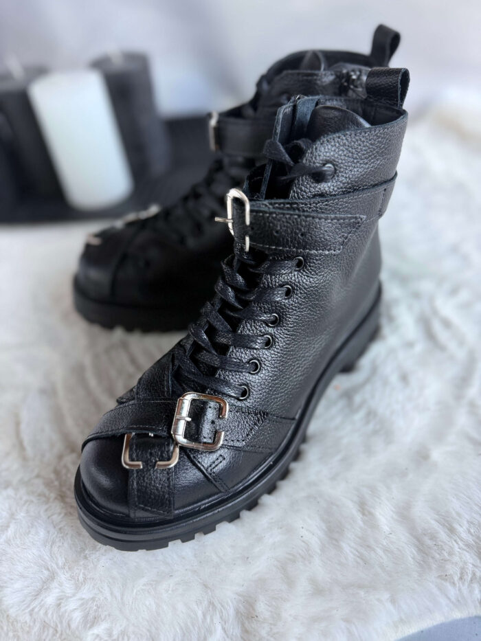 Ghete piele naturala Nada - imagine 5