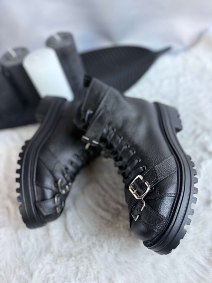 Ghete piele naturala Nada - imagine 3