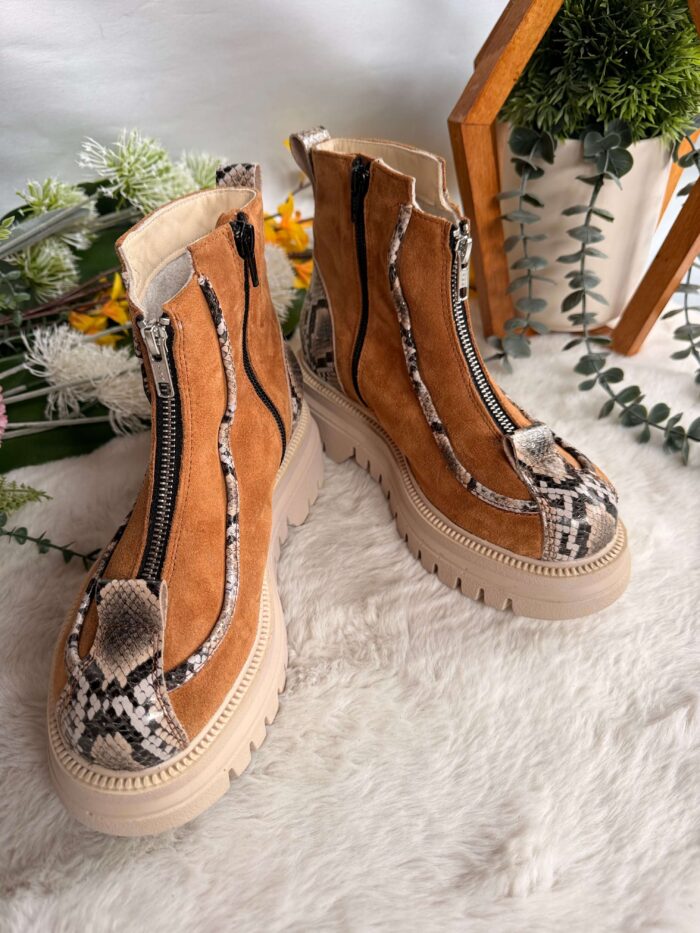 Ghete piele naturala Aseenat - imagine 3