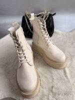 Ghete piele naturala Ishneet - imagine 3