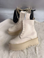 Ghete piele naturala Ishneet - imagine 4