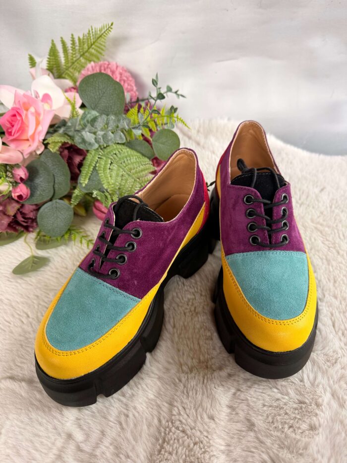 Pantofi piele naturala Emaan - imagine 4