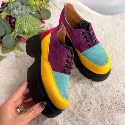 Pantofi piele naturala Emaan