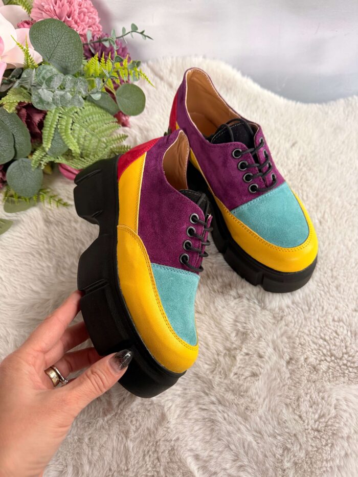 Pantofi piele naturala Emaan - imagine 5