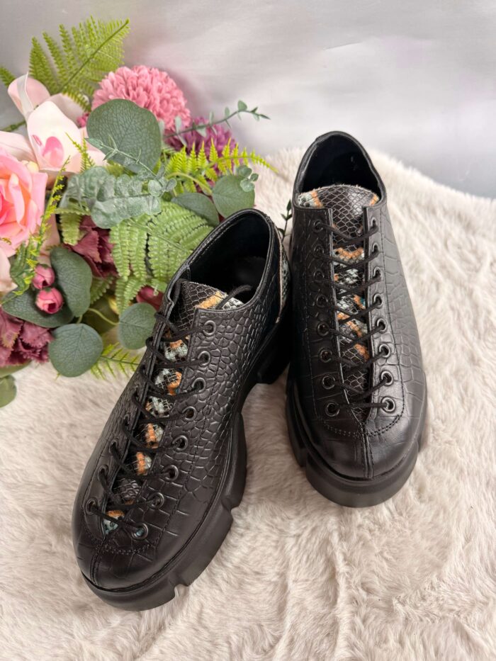 Pantofi piele naturala Yusra - imagine 2