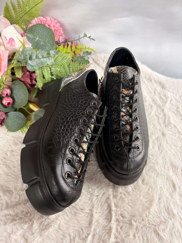 Pantofi piele naturala Yusra - imagine 3